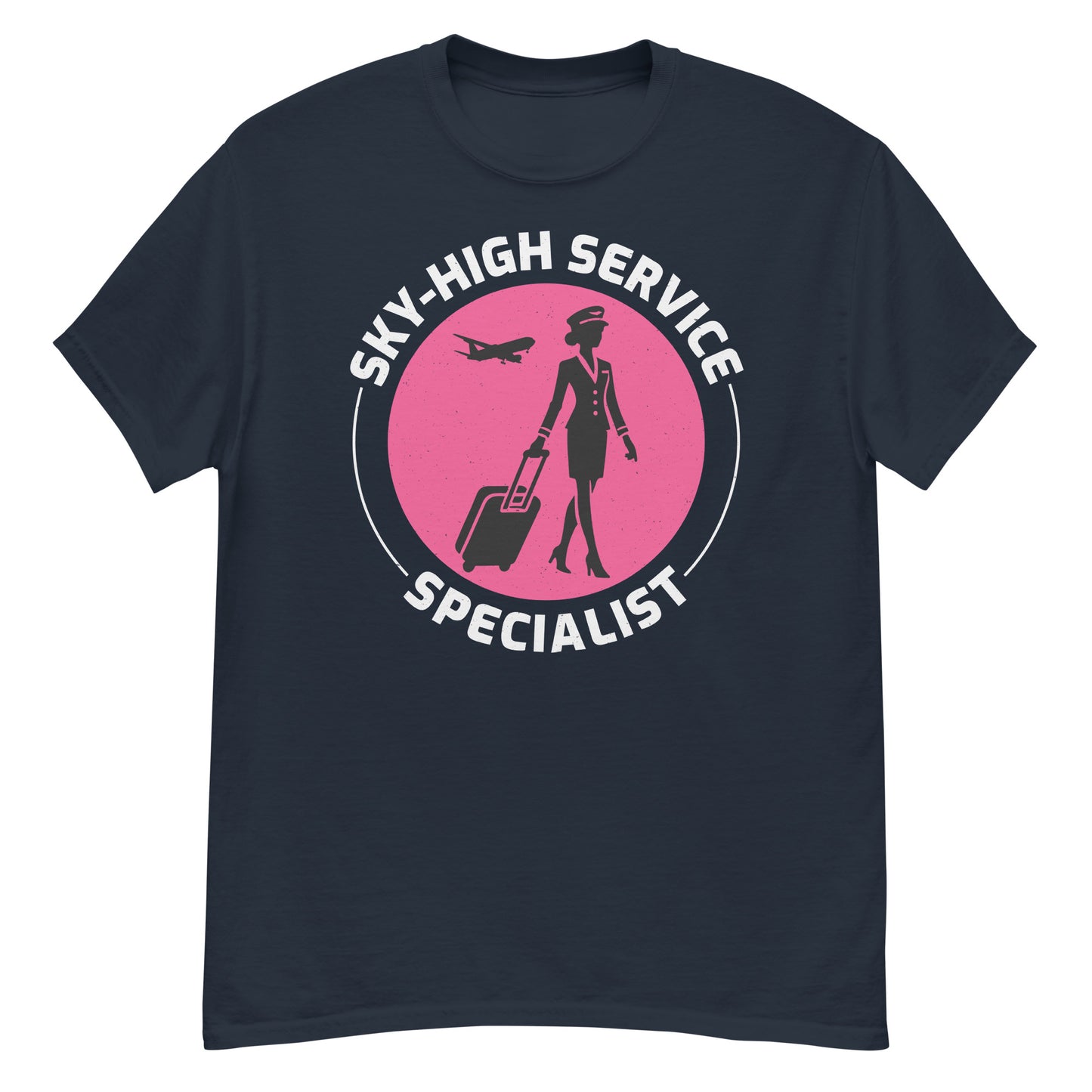 Flight Attendant T-Shirt: Sky-High Service Specialist