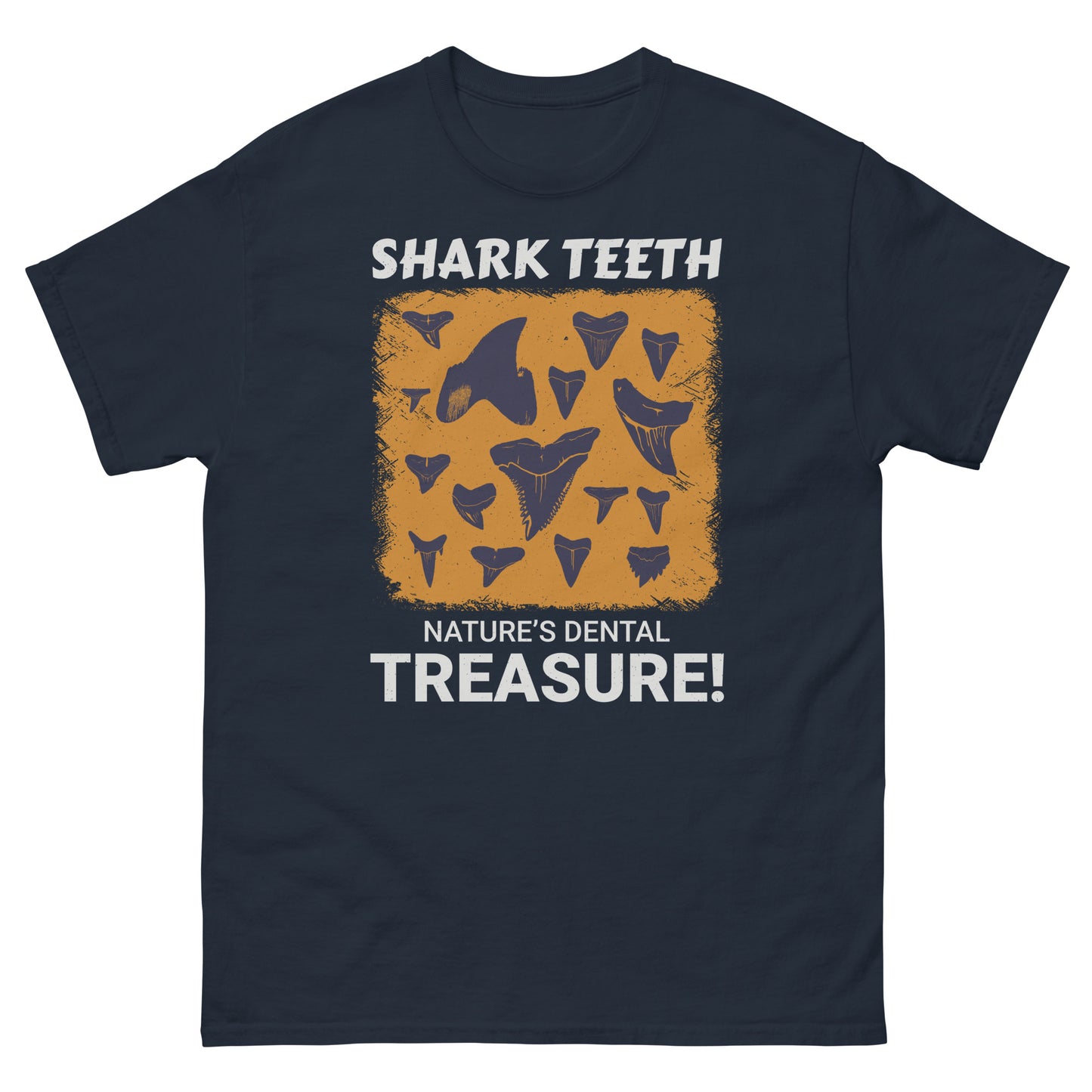 Shark Teeth T-Shirt: Nature's Dental Treasure