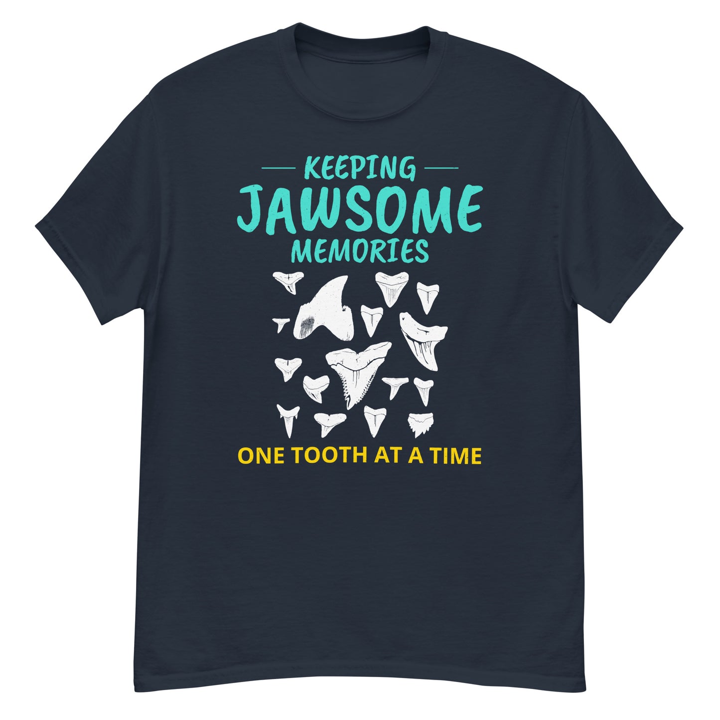 Shark Teeth T-Shirt: Keeping Jawsome Memories, One Tooth at a Time