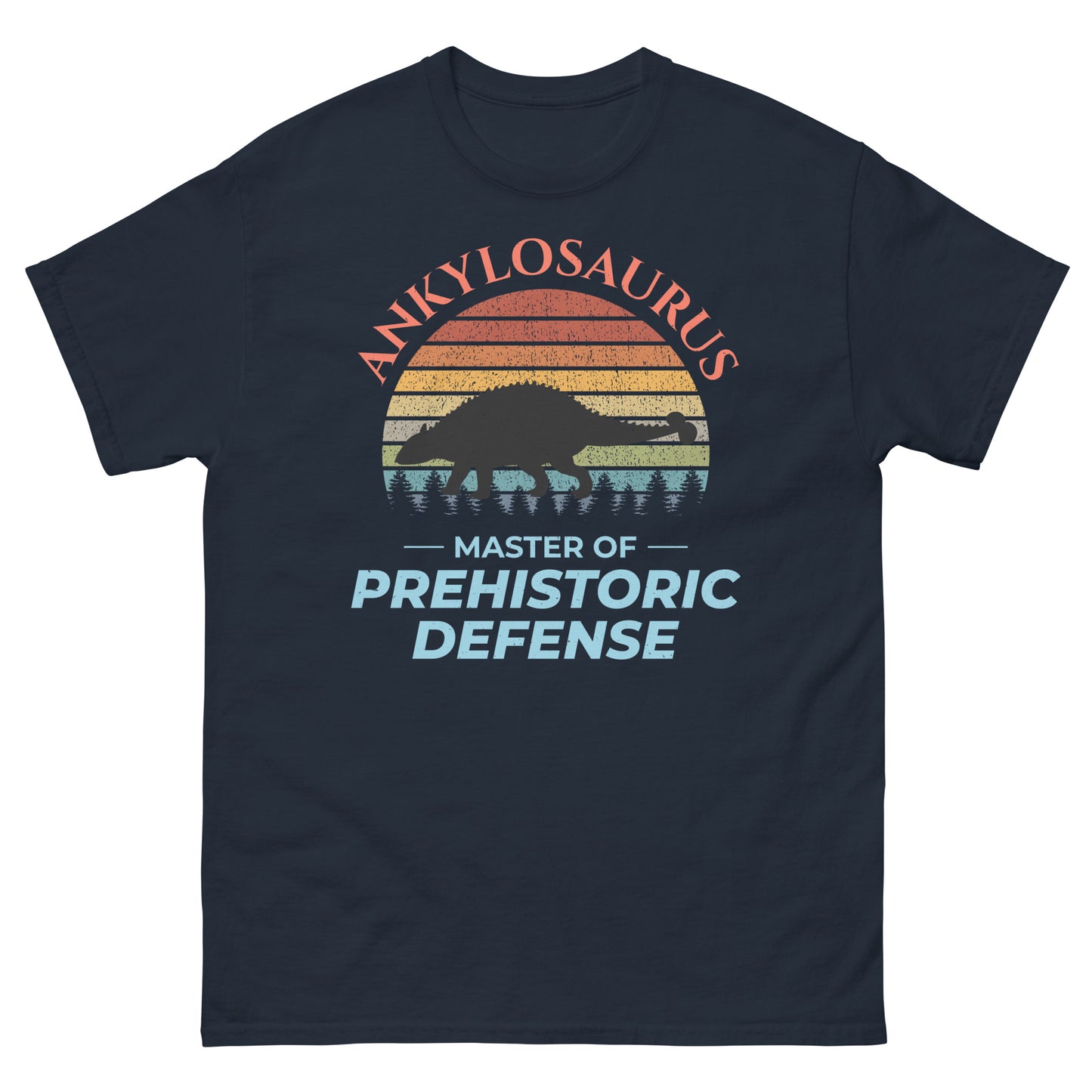 Camiseta de dinosaurio: “Ankylosaurus: maestro de la defensa prehistórica”