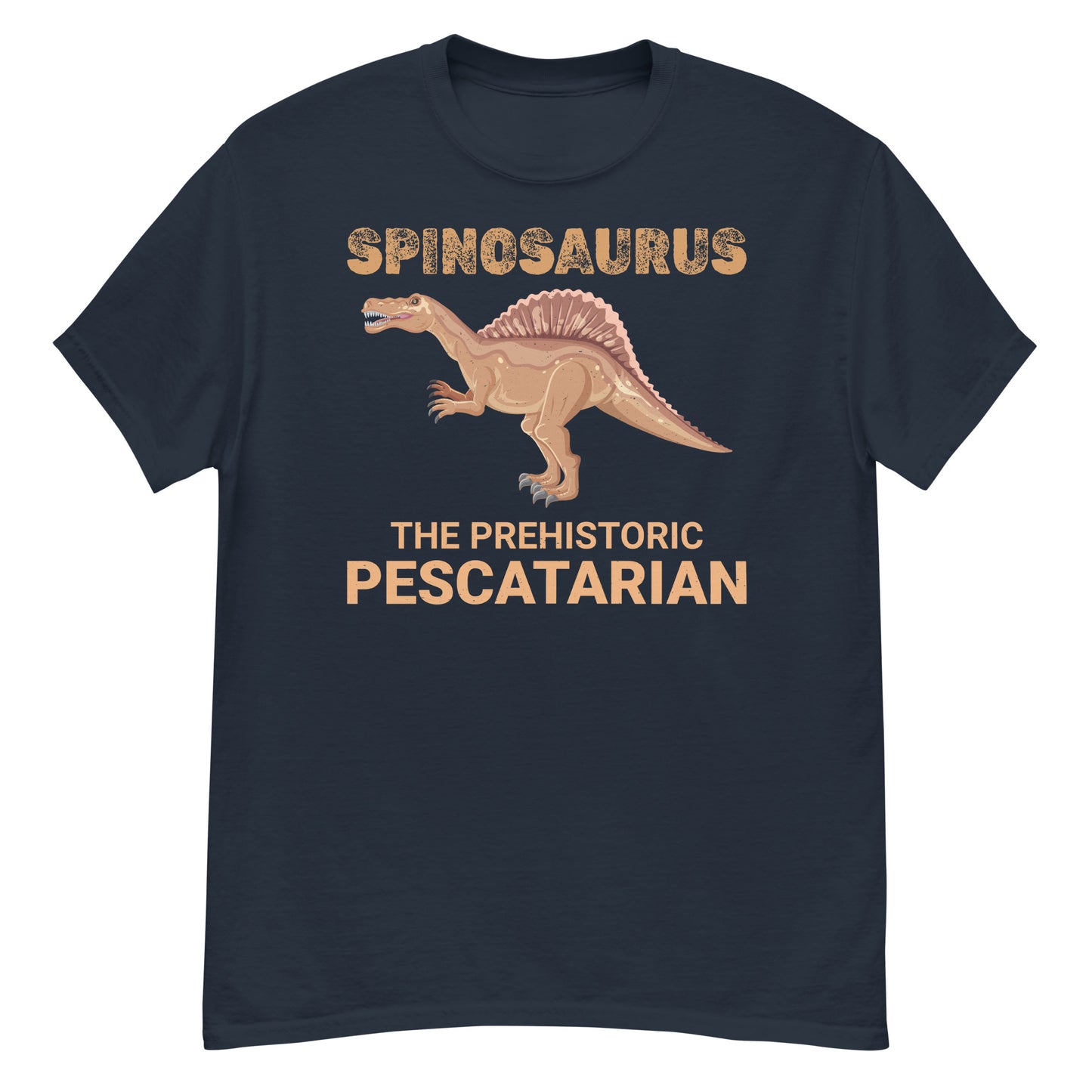 Paläontologe Dinosaurier T-Shirt: "Spinosaurus - Der prähistorische Pescetarier"