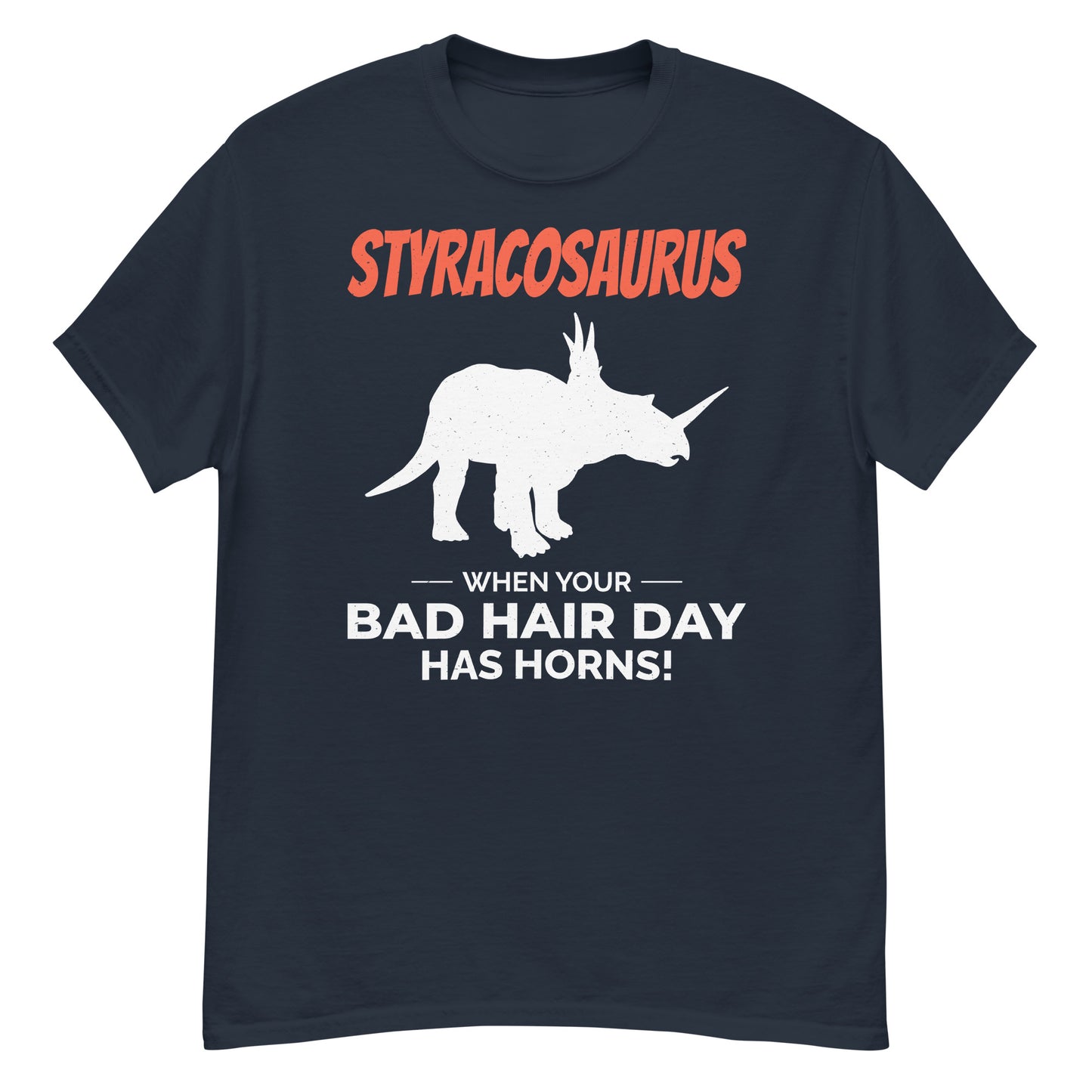 Styracosaurus Dinosaur T-Shirt: When Your Bad Hair Day Has Horns!