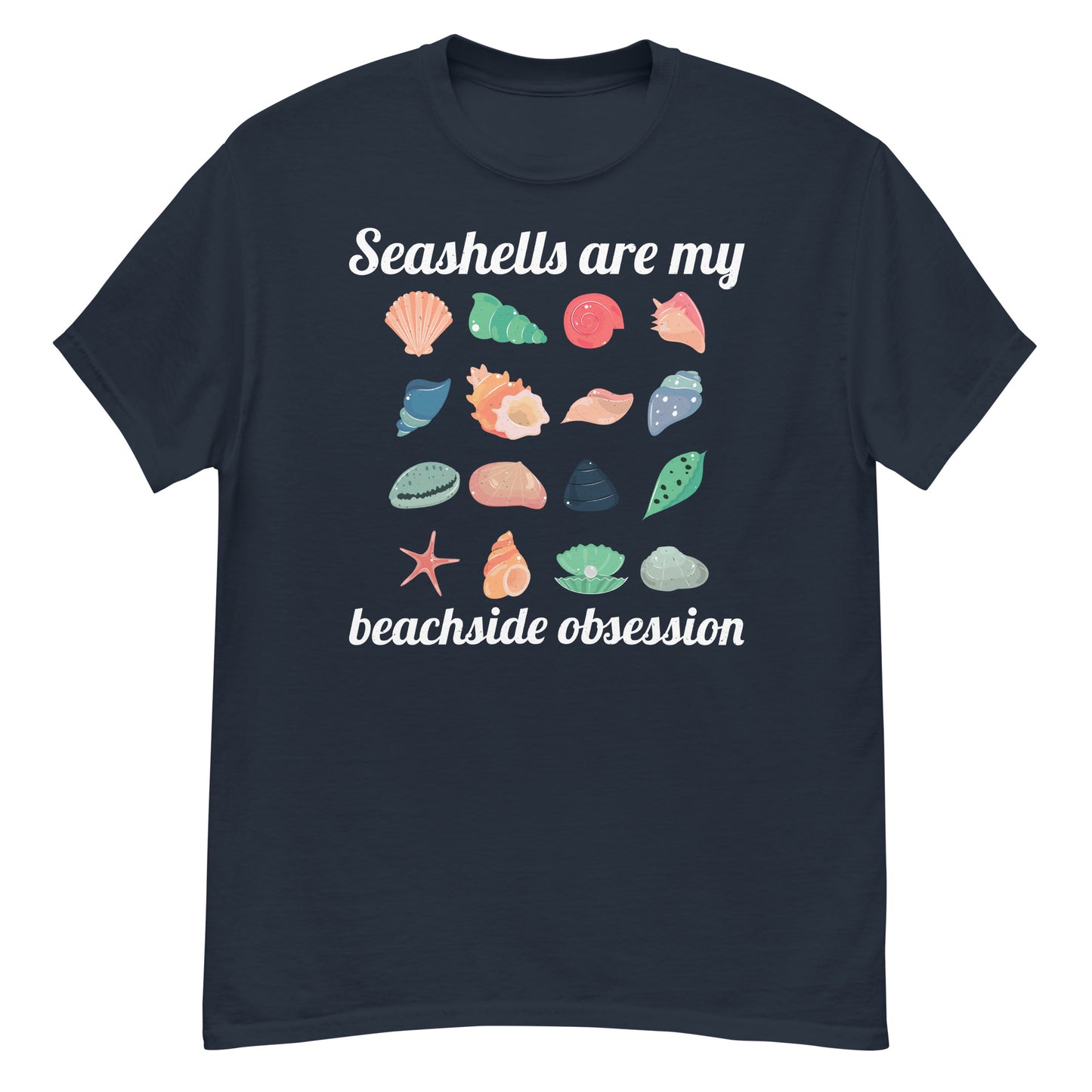 T-Shirt für Muschelsammler: Muscheln – Meine Obsession am Strand