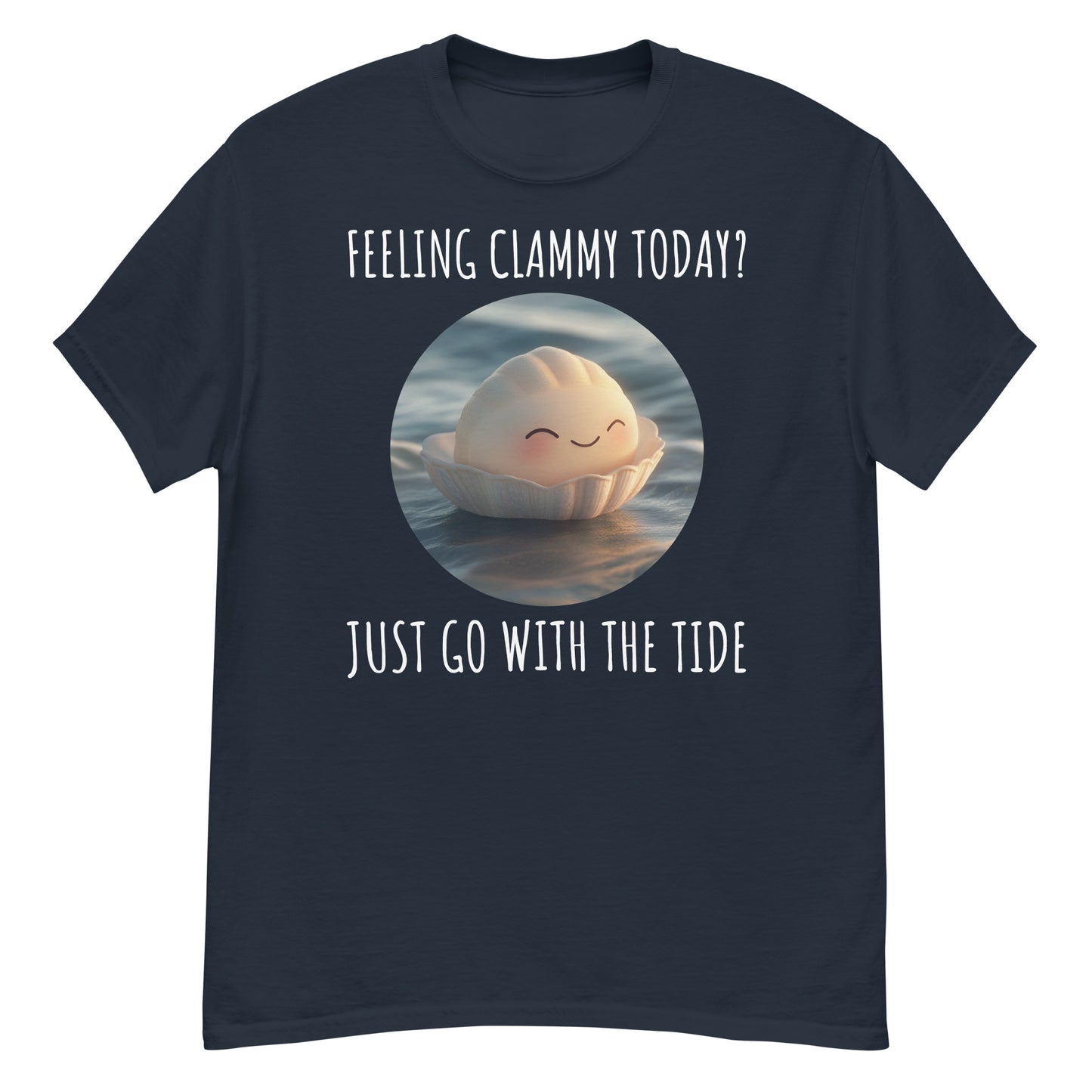 Clam Shell T-Shirt: Feeling Clammy Today? Just Go with the Tide