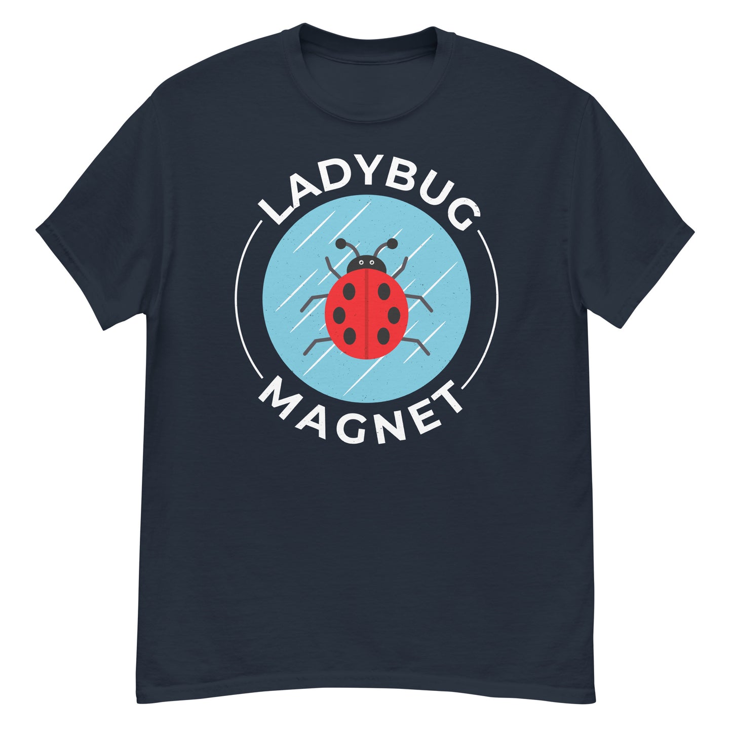 Ladybug Magnet T-Shirt for Bug & Nature Enthusiasts