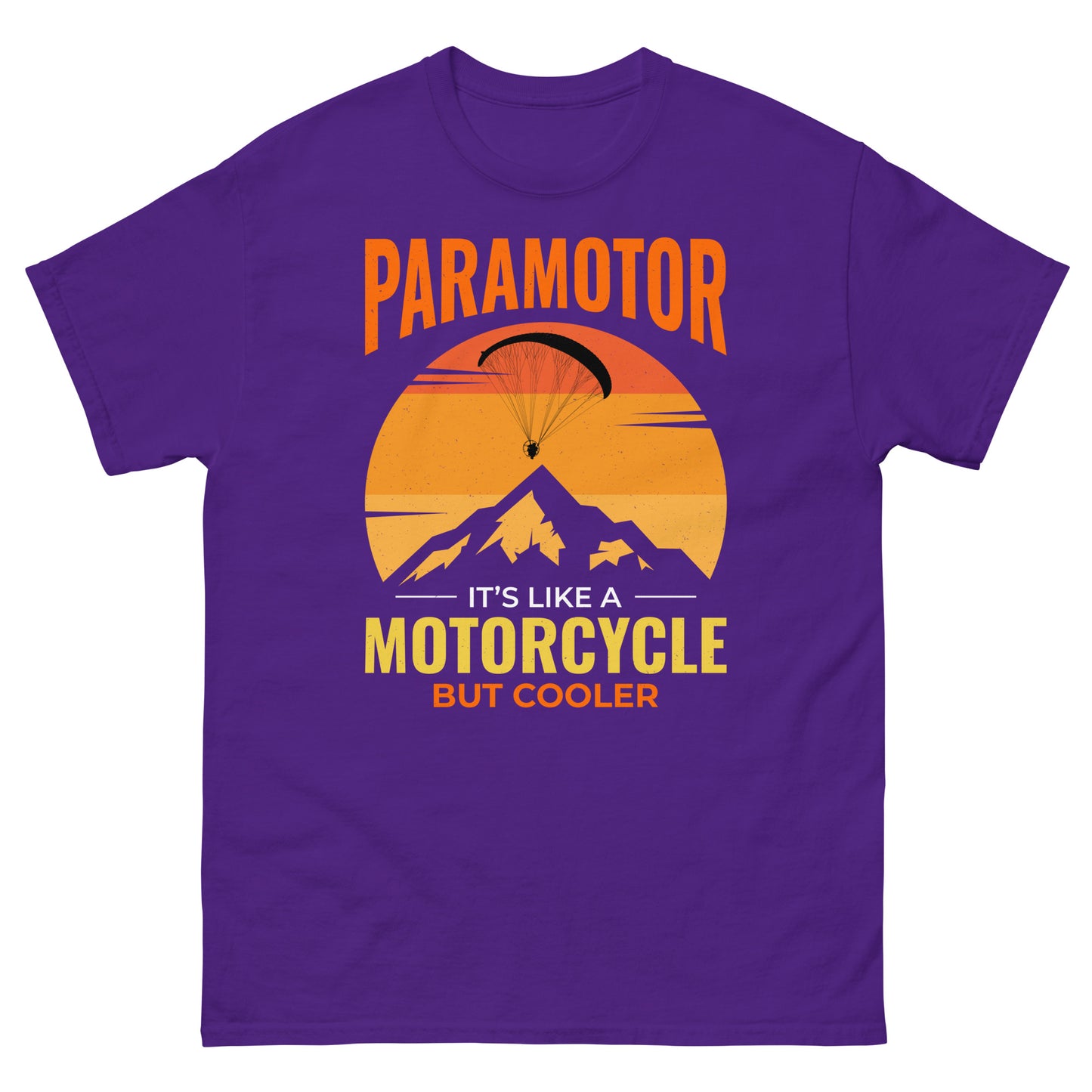 Camiseta Paramotor: Es como una motocicleta pero más fresca