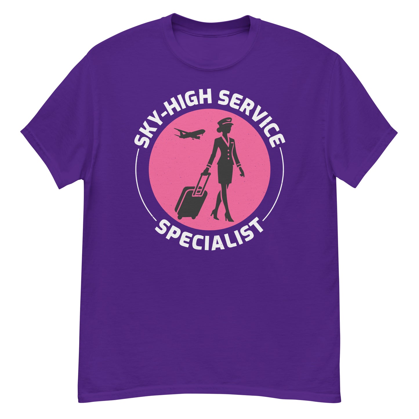 Camiseta de azafata: Especialista en servicio Sky-High