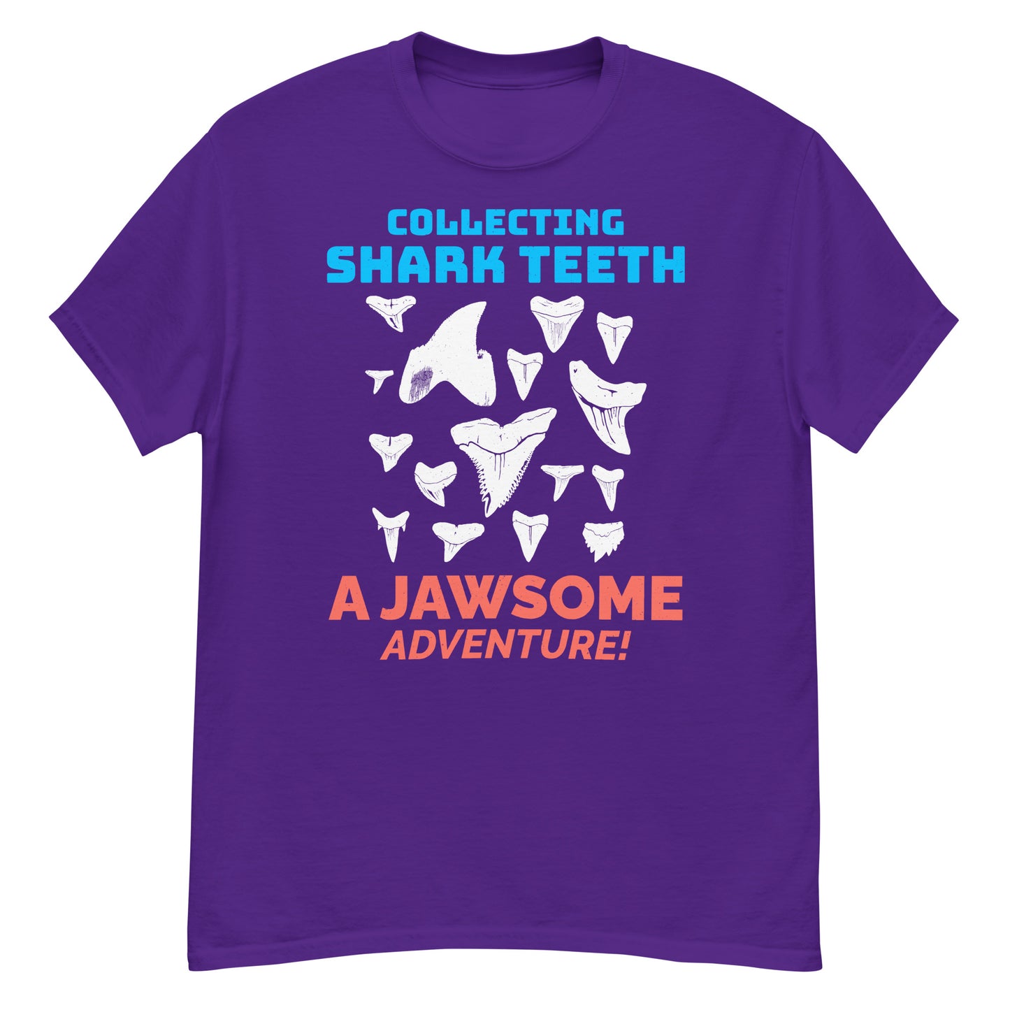 Camiseta Shark Teeth: una aventura de coleccionismo alucinante