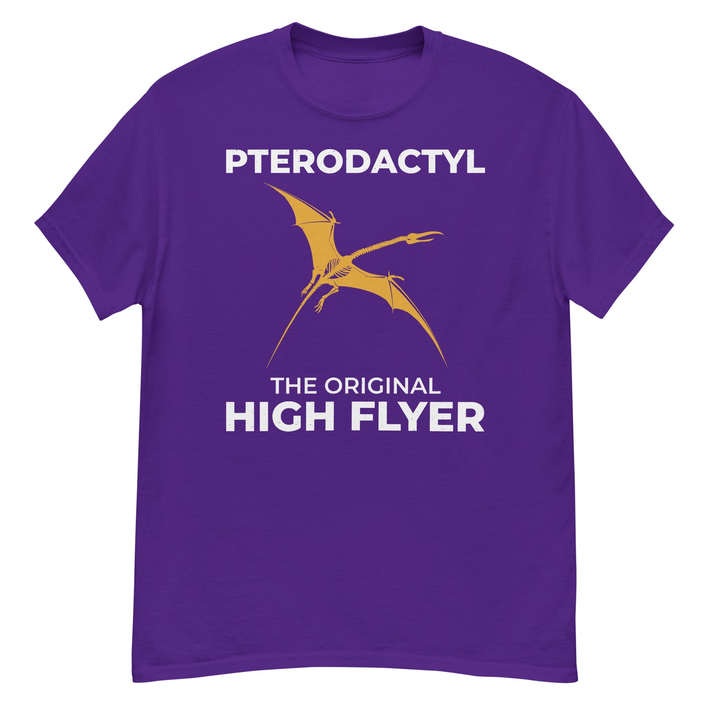 Paleontologist T-Shirt: "Pterodactyl - The Original High-Flyer"