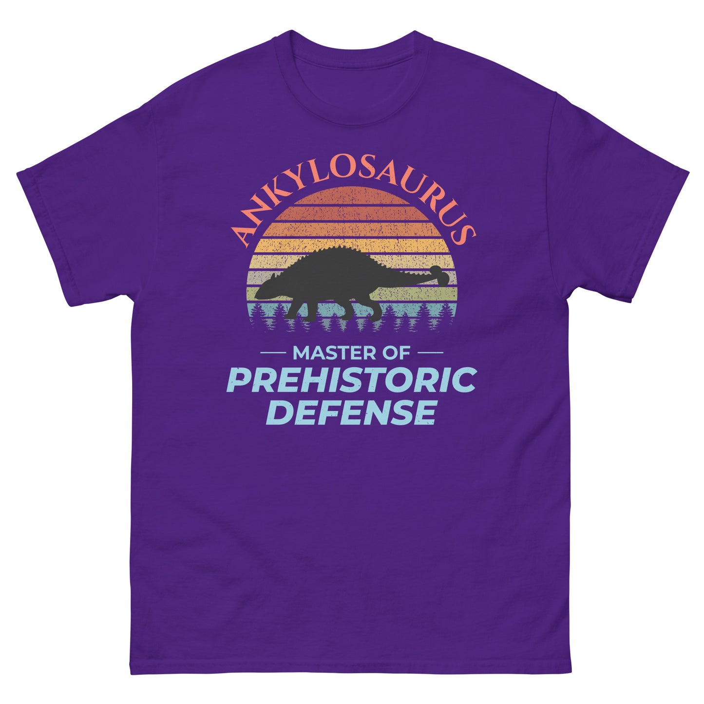 Dinosaur T-Shirt: "Ankylosaurus - Master of Prehistoric Defense"