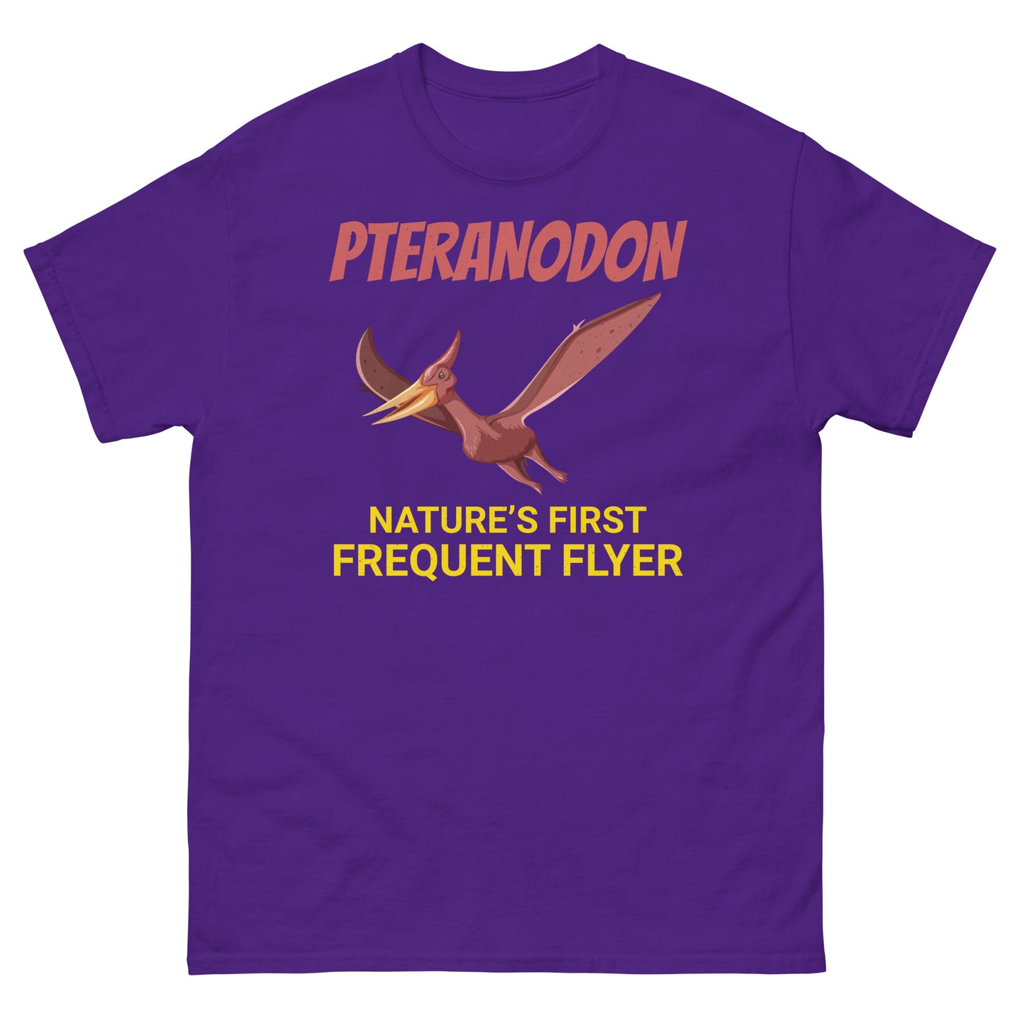 Paläontologe Dinosaurier T-Shirt: Pteranodon - Nature's First Frequent Flyer