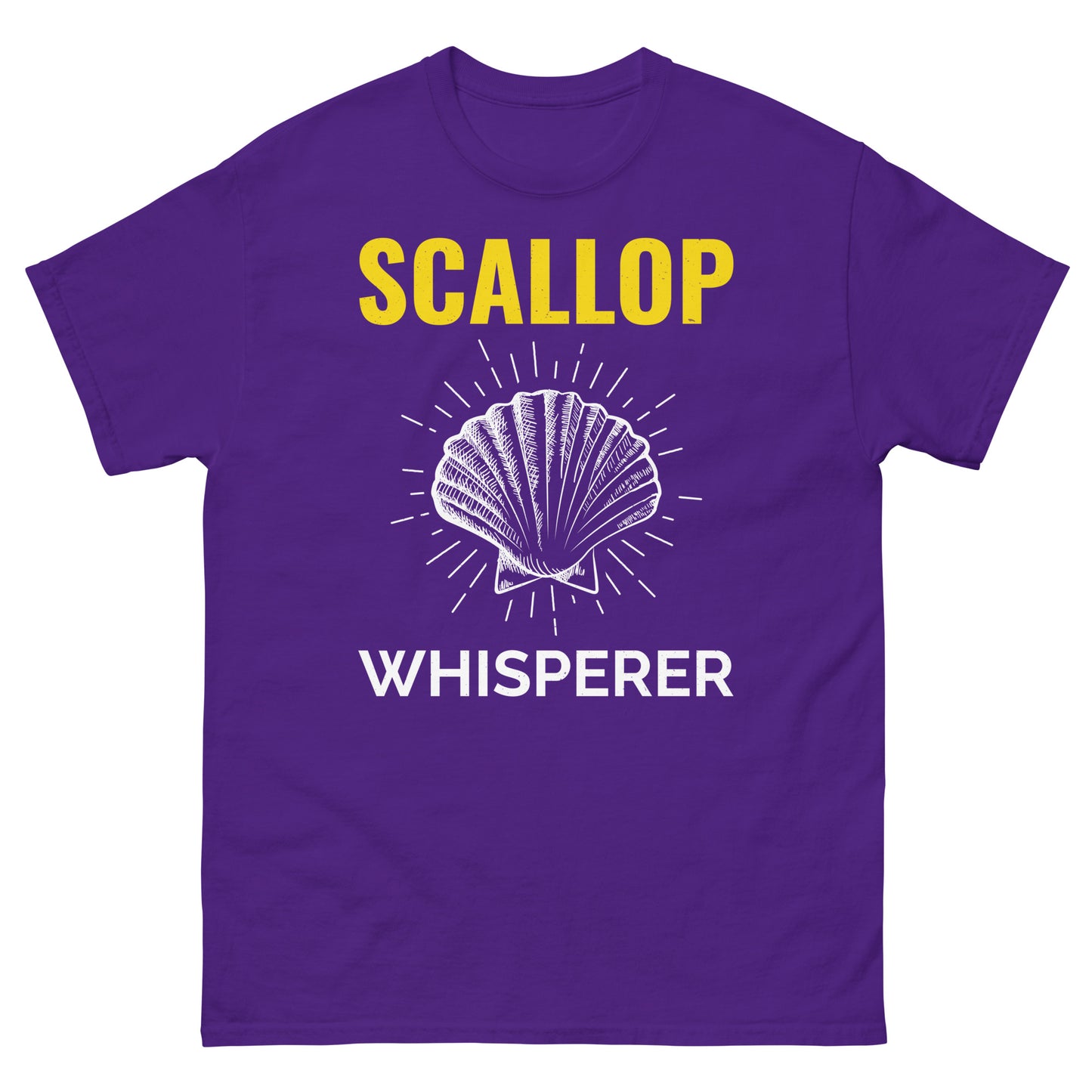 Seashell Collector T-Shirt: Scallop Shell Whisperer