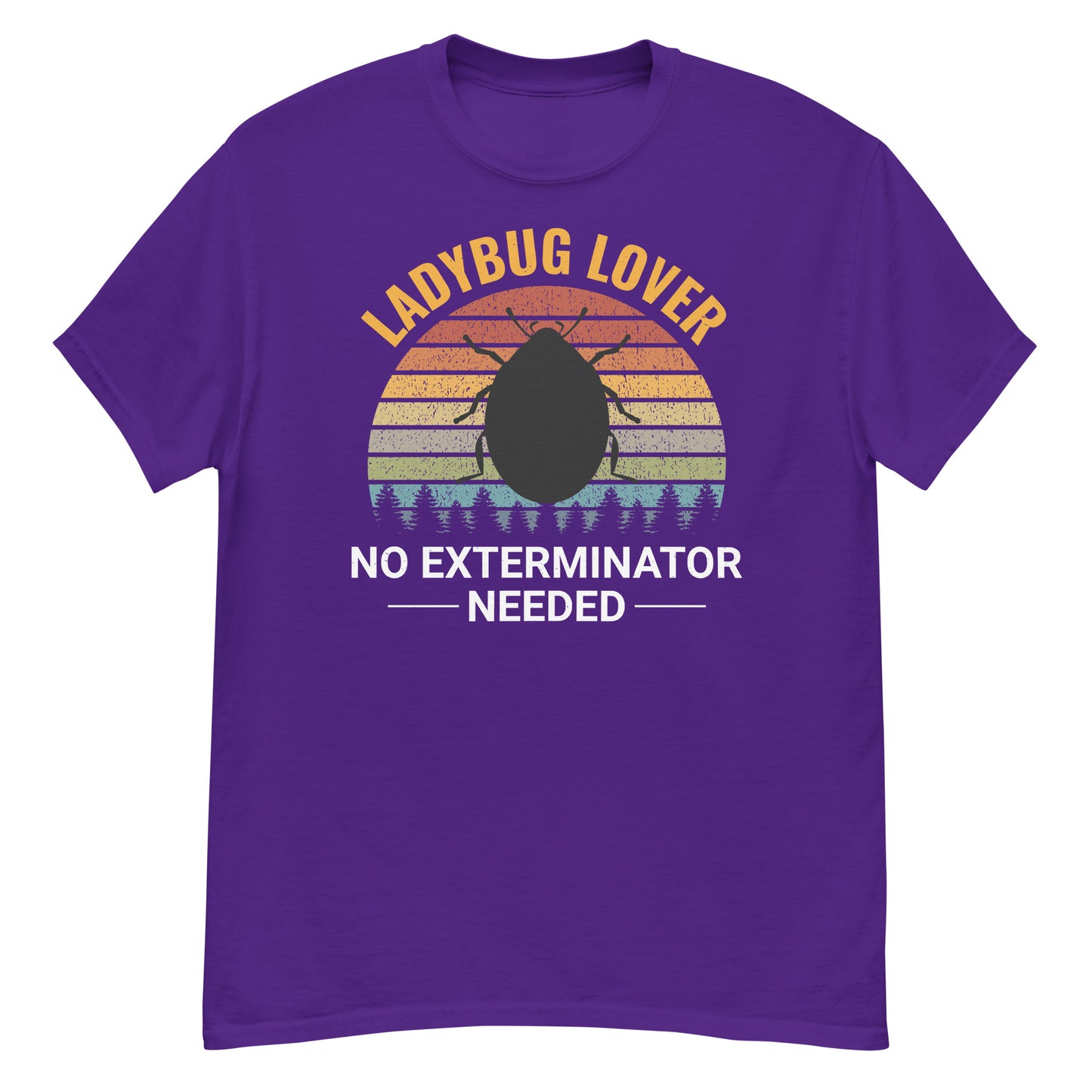 Ladybug Lover: No Exterminator Needed T-Shirt for Bug Enthusiasts