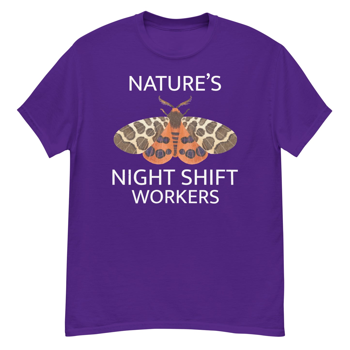 Moth T-Shirt: Nature’s Night Shift Workers