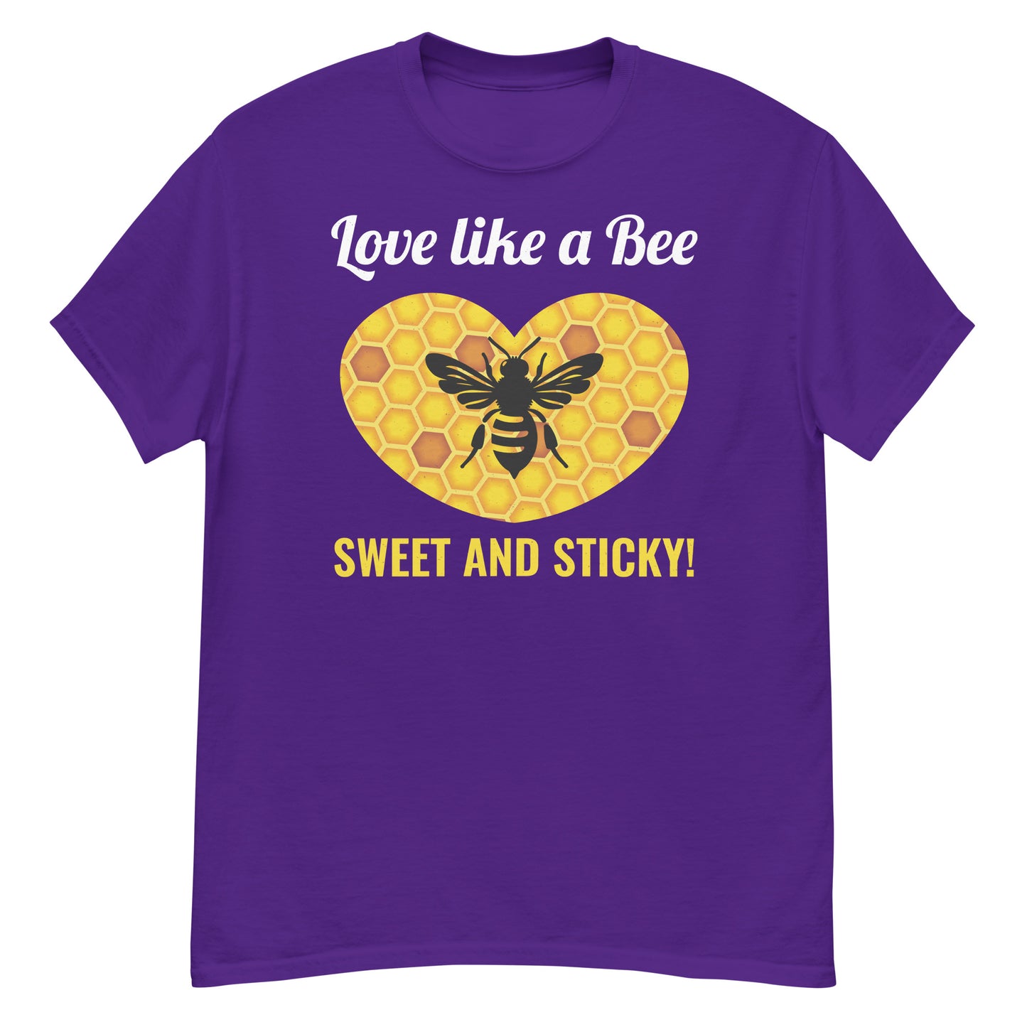 Honeybee T-Shirt: Love Like a Bee – Sweet and Sticky!