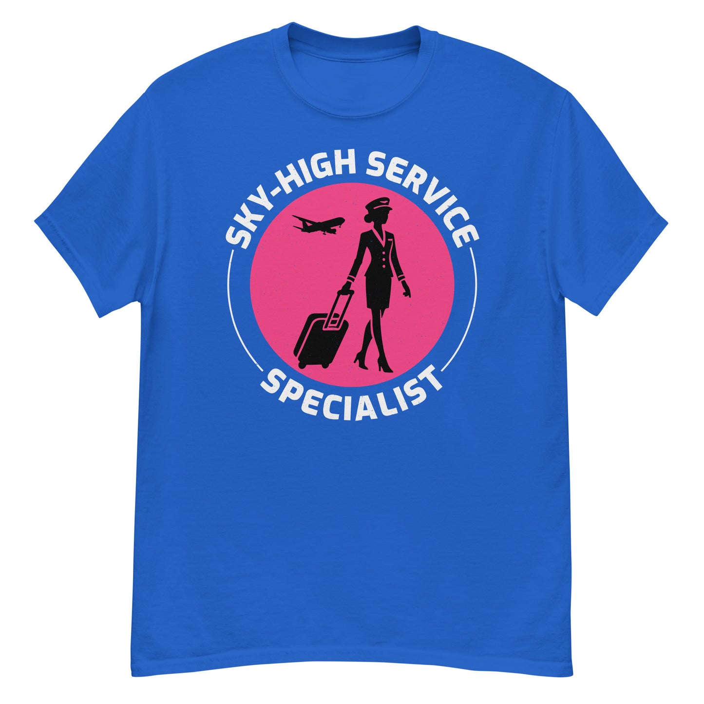 Camiseta de azafata: Especialista en servicio Sky-High