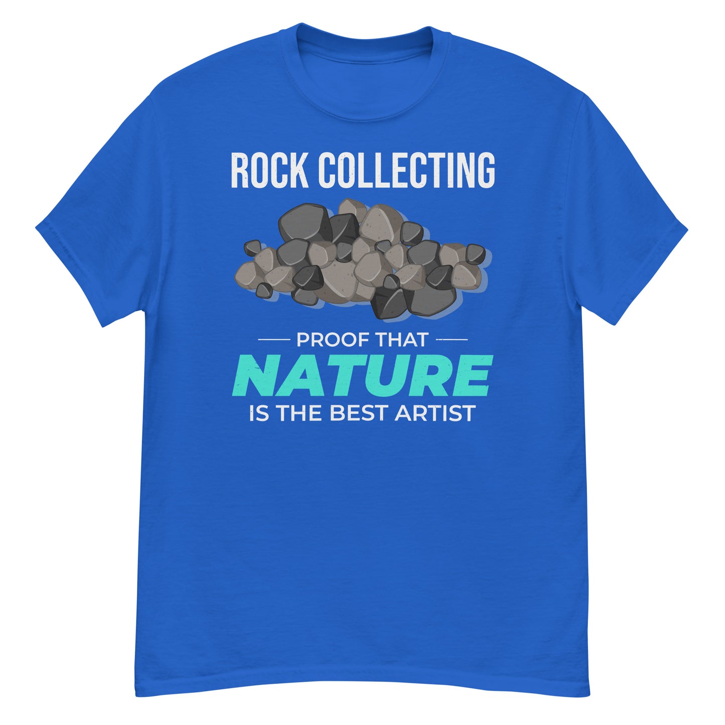 Camiseta de coleccionismo de rocas: la prueba de que la naturaleza es la mejor artista