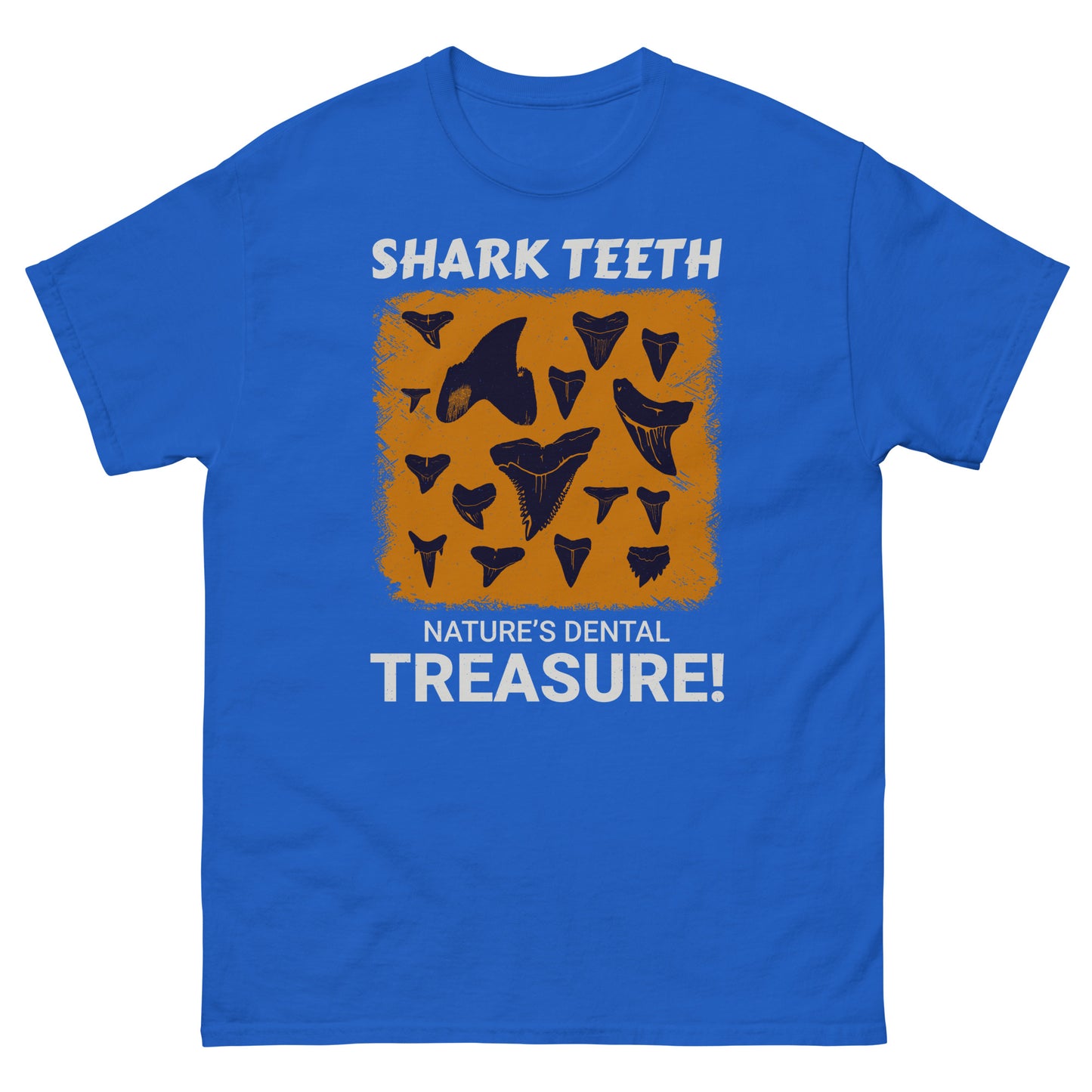 Shark Teeth T-Shirt: Nature's Dental Treasure