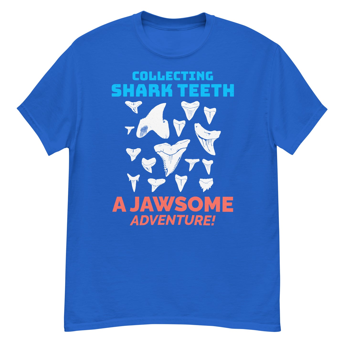 Camiseta Shark Teeth: una aventura de coleccionismo alucinante