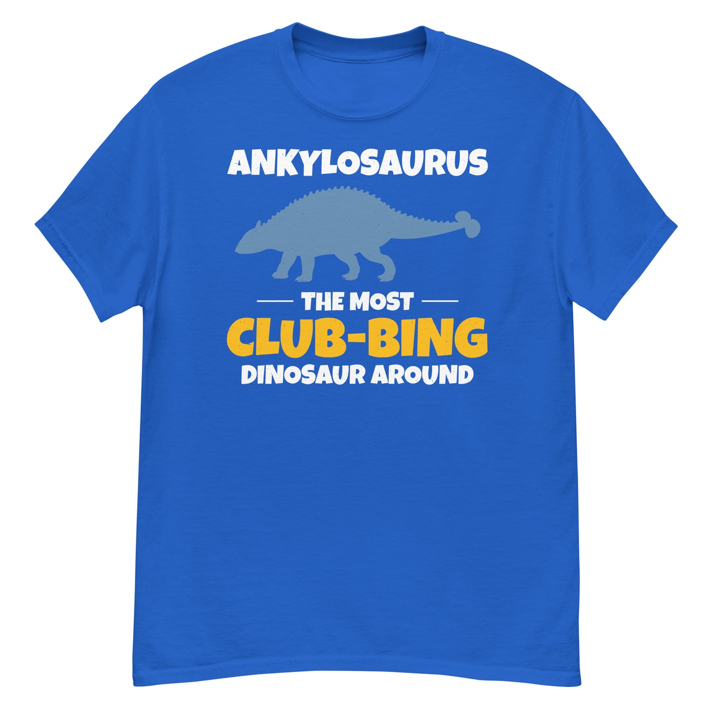 Camiseta de paleontólogo: "Ankylosaurus: el dinosaurio más fiestero del mundo"