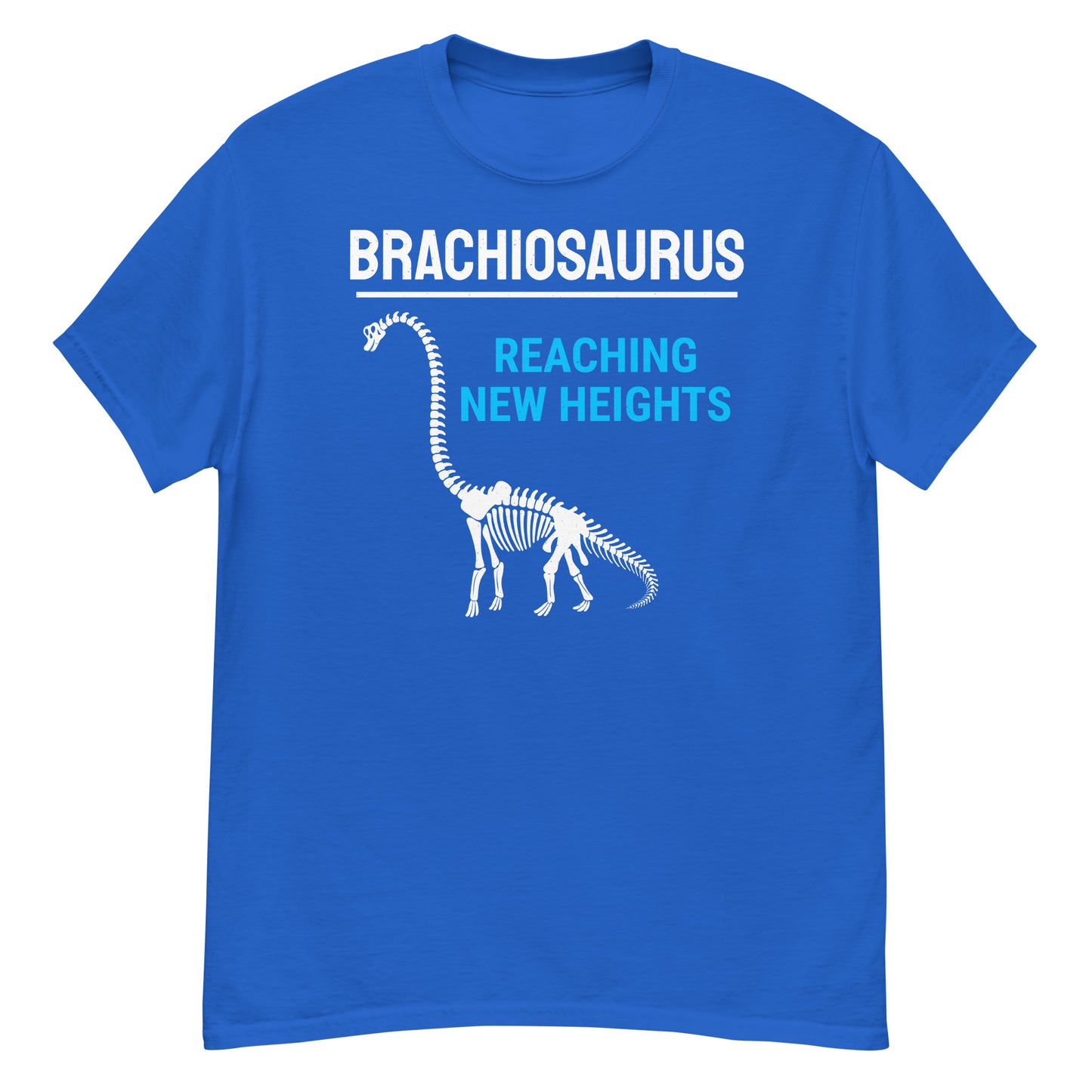 Paleontologist T-Shirt: "Brachiosaurus - Reaching New Heights"