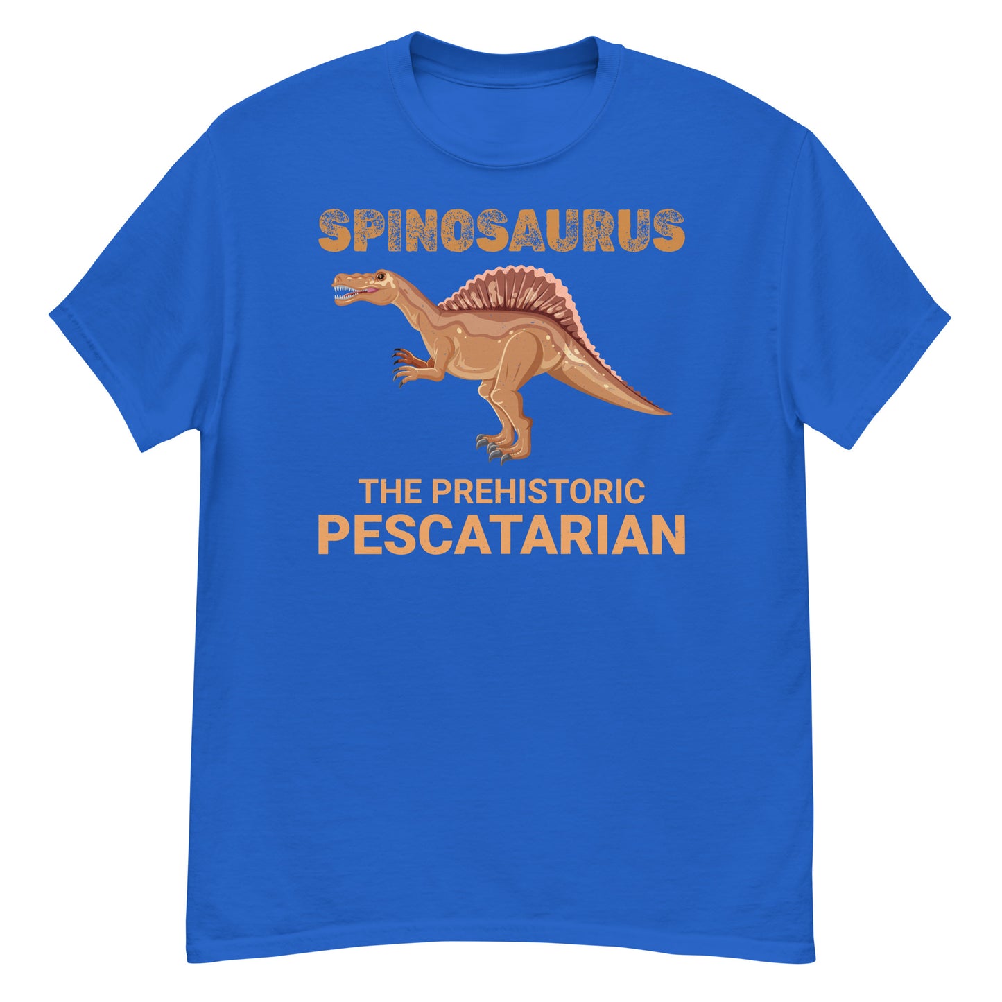 Paleontologist Dinosaur T-Shirt: "Spinosaurus - The Prehistoric Pescatarian"