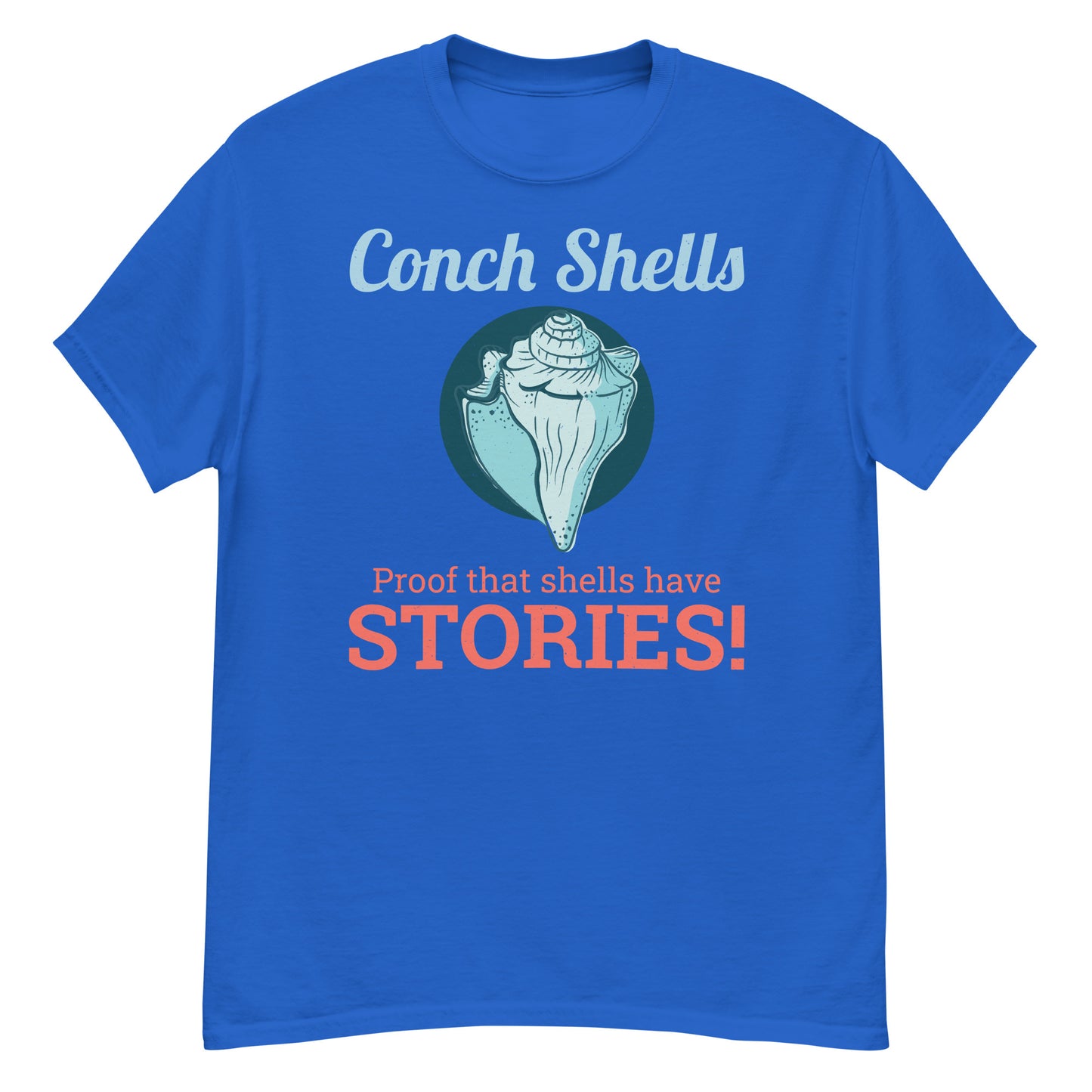 Camiseta de coleccionista de conchas marinas: caracolas: ¡la prueba de que las conchas tienen historias!