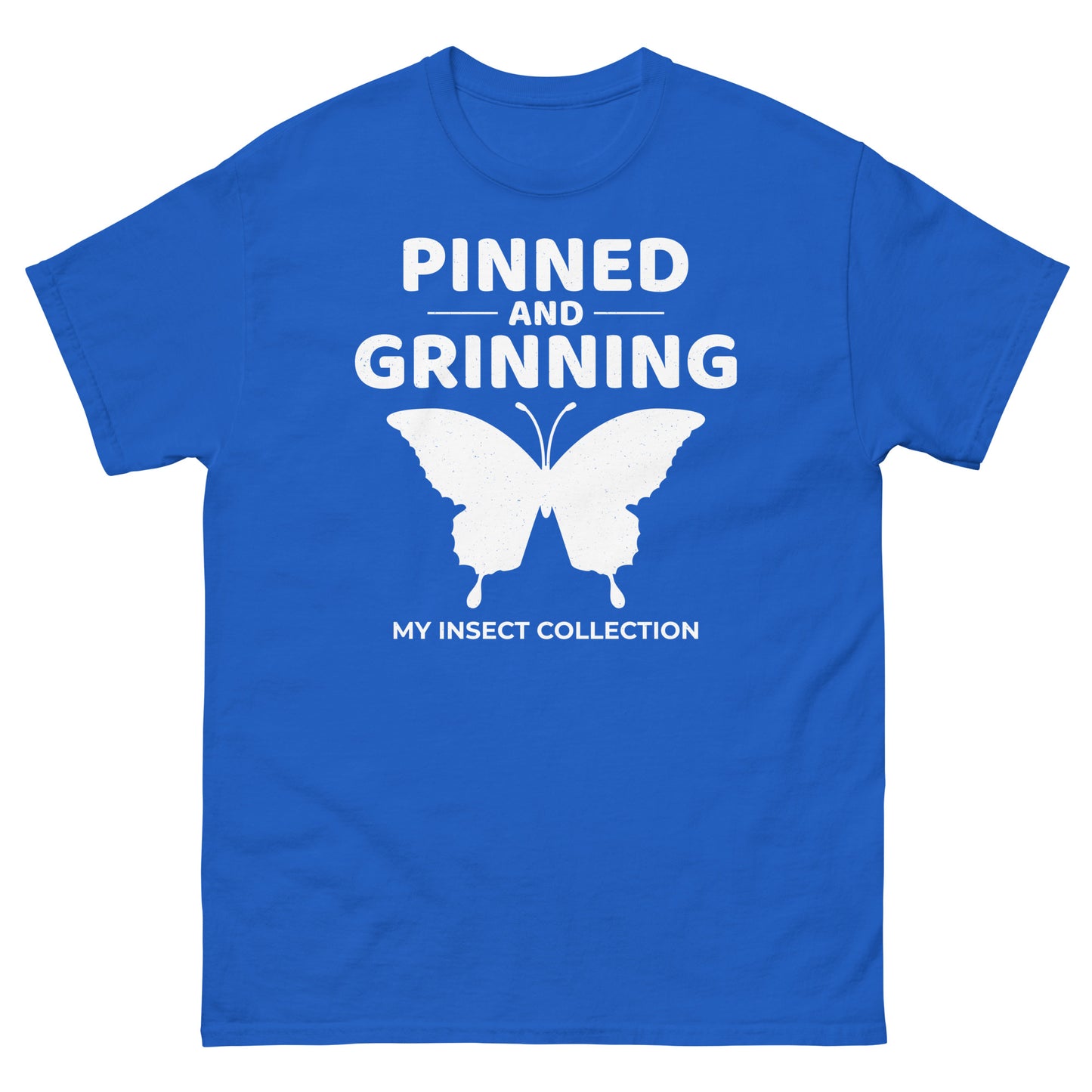 Pinned and Grinning: My Insect Collection T-Shirt for Enthusiasts