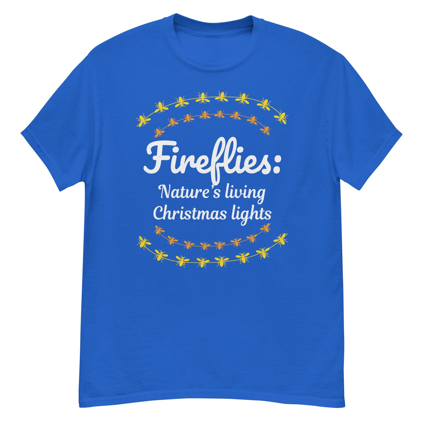 Fireflies: Nature’s Living Christmas Lights Insect Collector T-Shirt