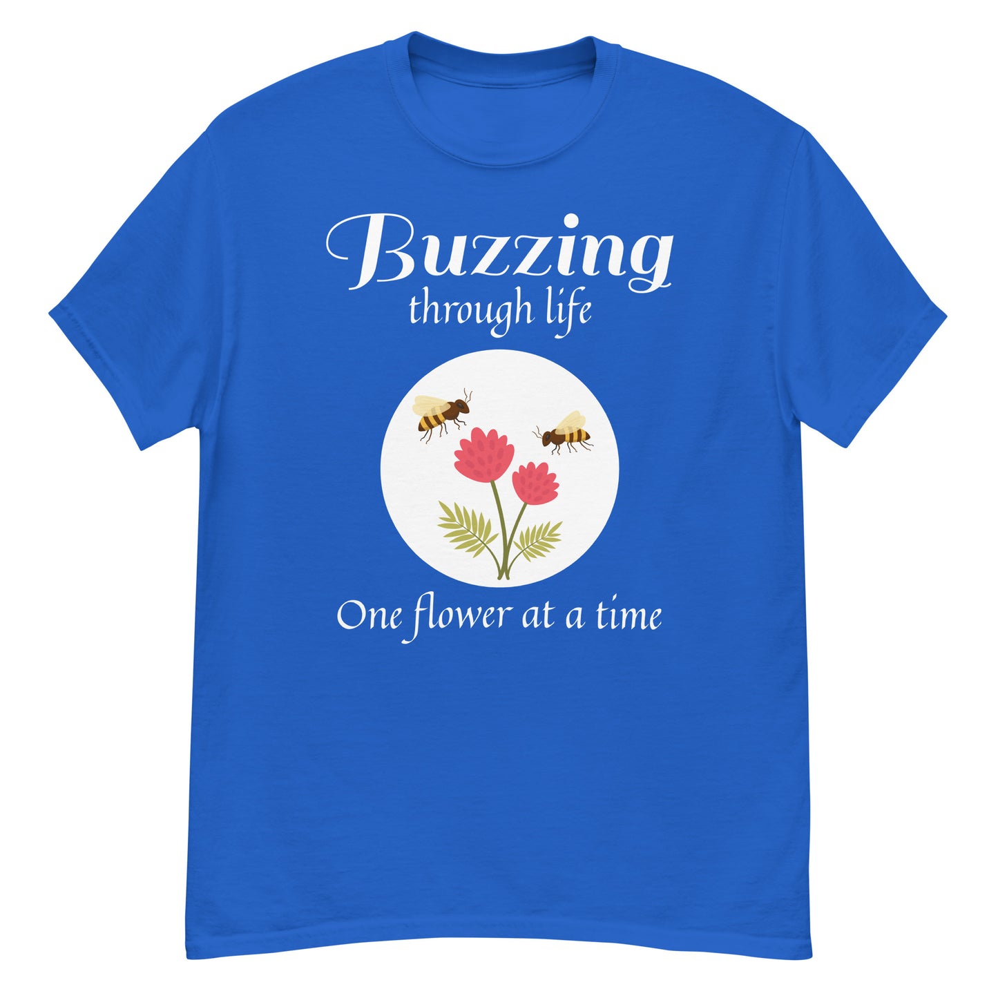 Honeybee Lover T-Shirt: Buzzing Through Life, One Flower at a Time